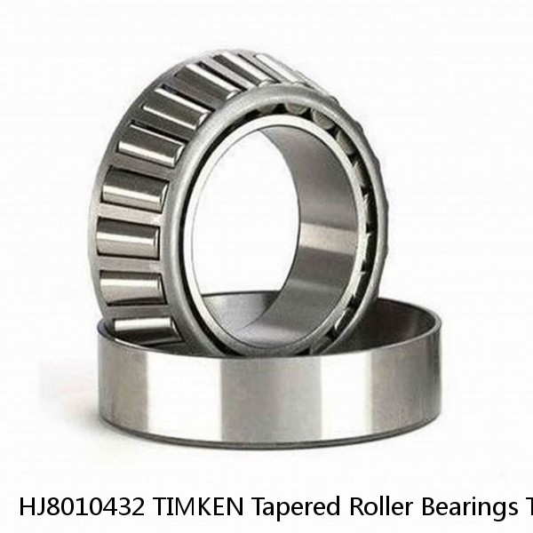 HJ8010432 TIMKEN Tapered Roller Bearings Tapered Single Metric