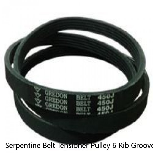 Serpentine Belt Tensioner Pulley 6 Rib Groove V8 4.8L 5.3L 6.0L 6.2L Silverado #1 small image