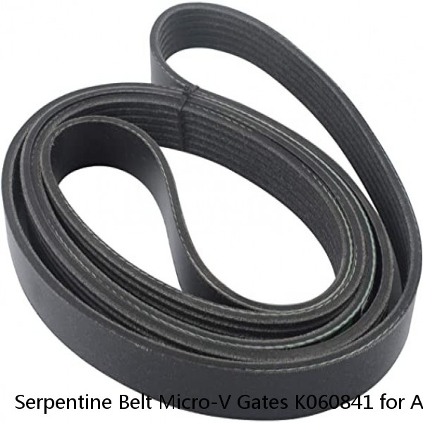 Serpentine Belt Micro-V Gates K060841 for Acura MDX RL TL Honda Accord Mercedes #1 small image