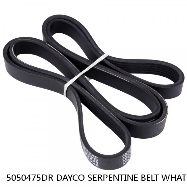 5050475DR DAYCO SERPENTINE BELT WHAT'S THE BEST PRICE ON BELTS