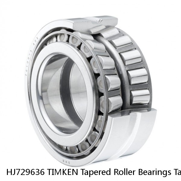 HJ729636 TIMKEN Tapered Roller Bearings Tapered Single Metric #1 image