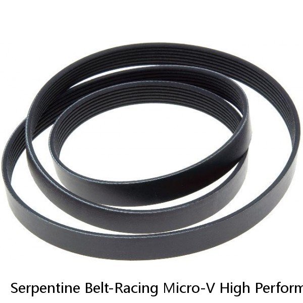 Serpentine Belt-Racing Micro-V High Performance V-Ribbed Belt Gates K040347RPM #1 image