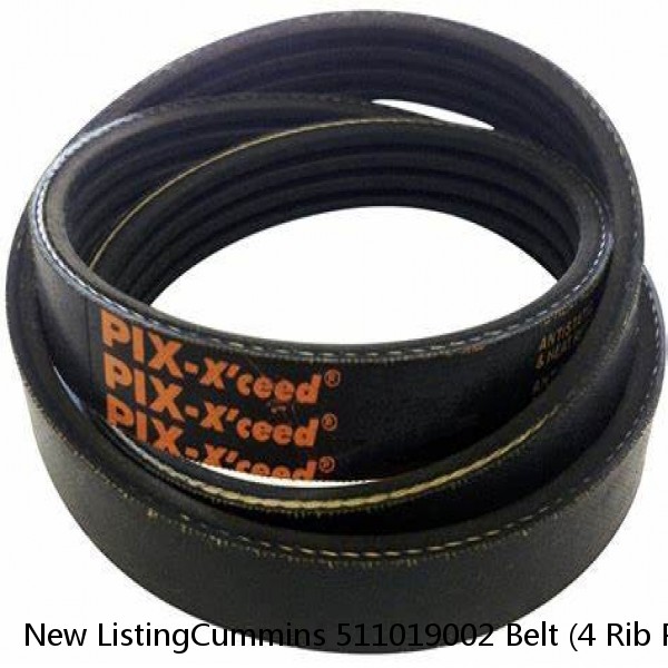 New ListingCummins 511019002 Belt (4 Rib Poly Vee) #1 image