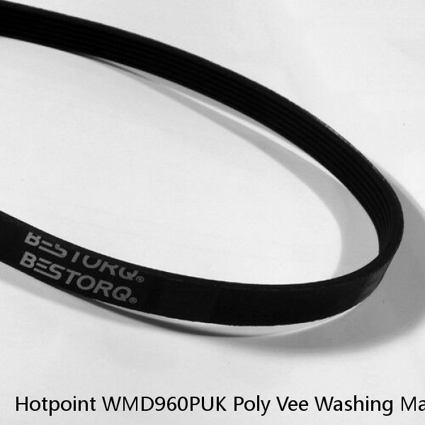 Hotpoint WMD960PUK Poly Vee Washing Machine Drive Belt FREE DELIVERY #1 image
