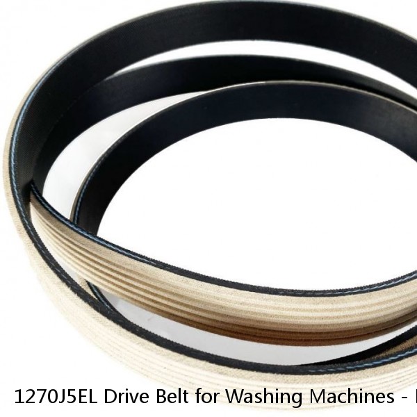 1270J5EL Drive Belt for Washing Machines - Length: 1270mm, J5 5 Rib Poly Vee #1 image