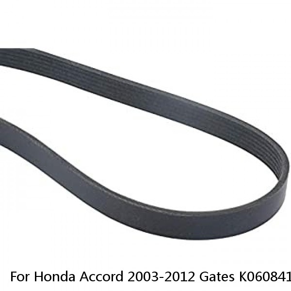 For Honda Accord 2003-2012 Gates K060841 Micro-V V-Ribbed Belt #1 image